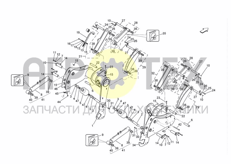 Чертеж FRONT FRAME