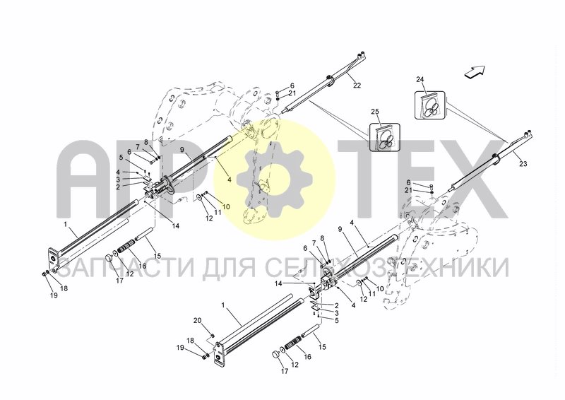 Чертеж CUTTING UNIT