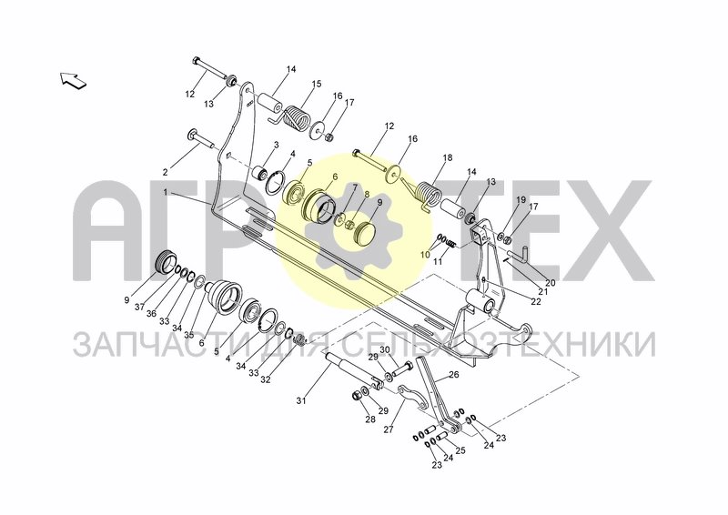 Чертеж FIXED FRAME STRETCHING UNIT