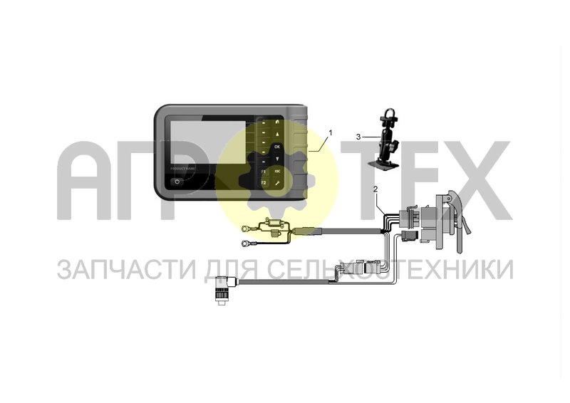 Чертеж FOCUS CONTROL BOX