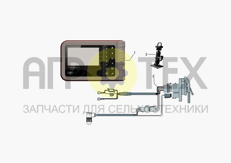 Чертеж FOCUS CONTROL BOX