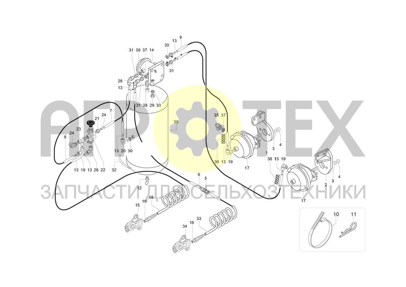 Чертеж PNEUMATIC PART