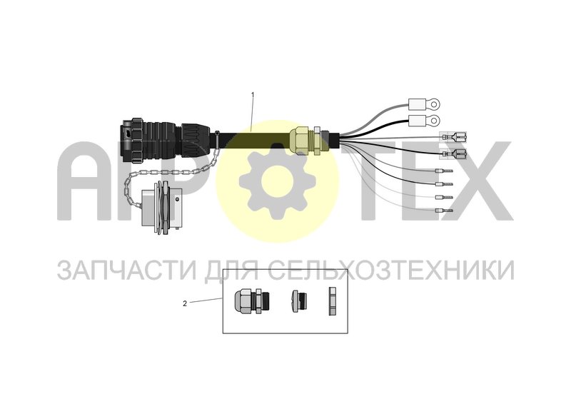 Чертеж KIT ISOCABLE