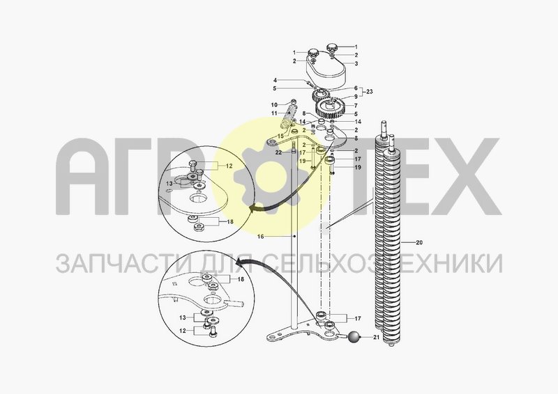 Чертеж REEL SUPPORT