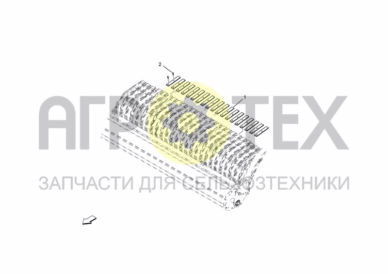 Чертеж FLARE EXTENSION KIT