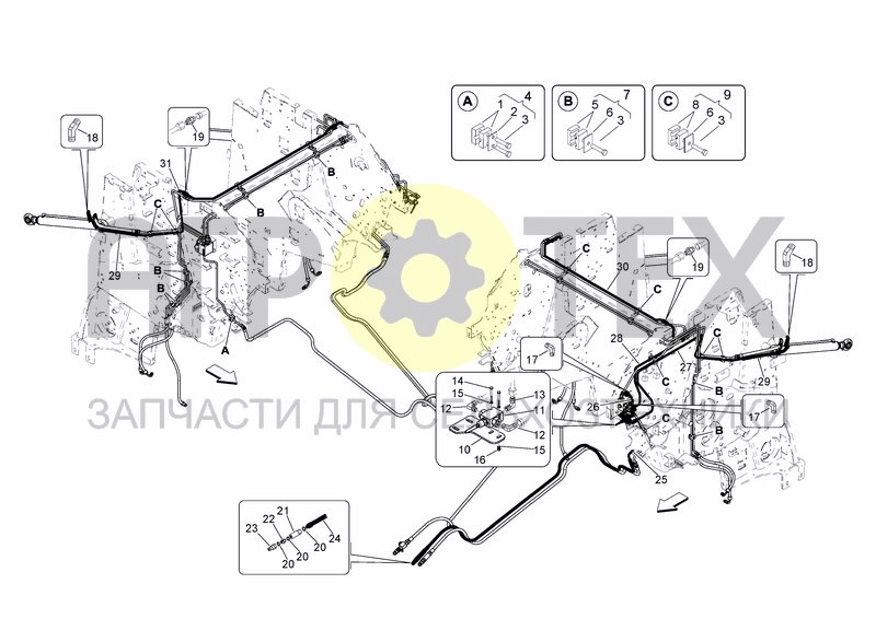 Чертеж TAILGATE OPEN