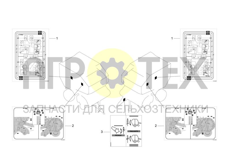 Чертеж LUBRICATION DECALS