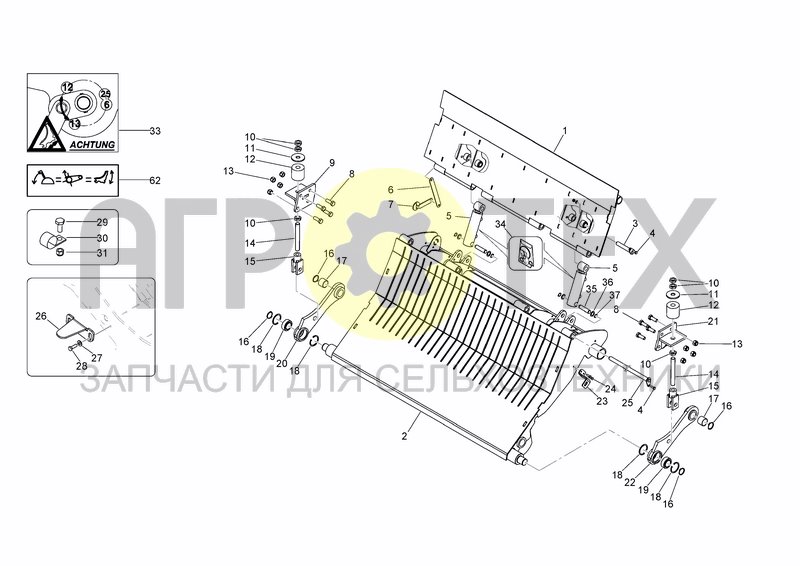 Чертеж FLOOR AND DEFLECTOR