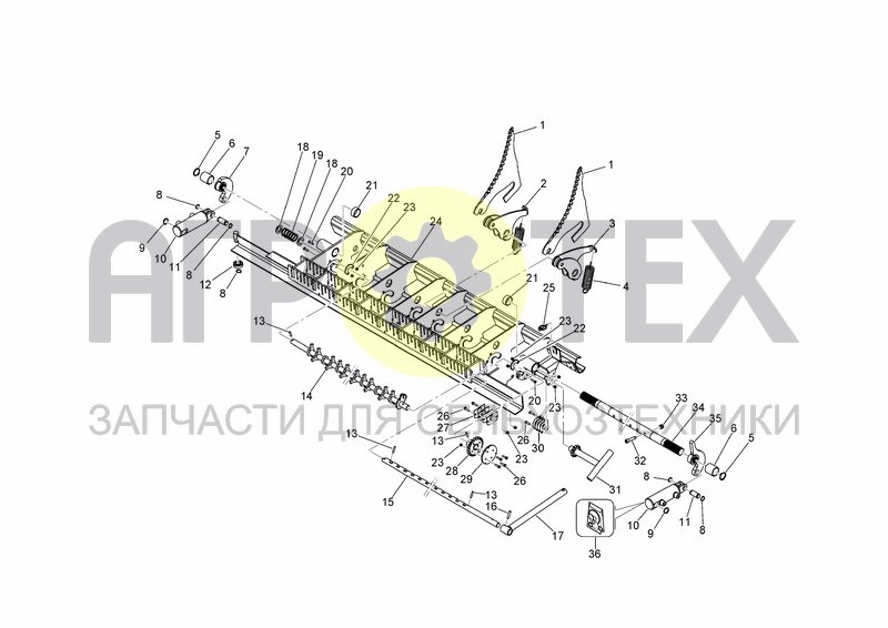 Чертеж SLIDING FRAME