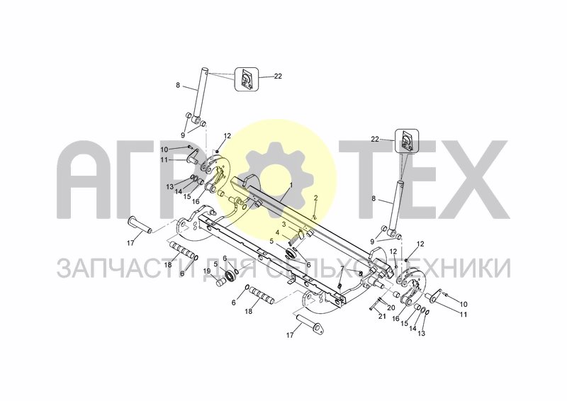 Чертеж LOWER FRAME