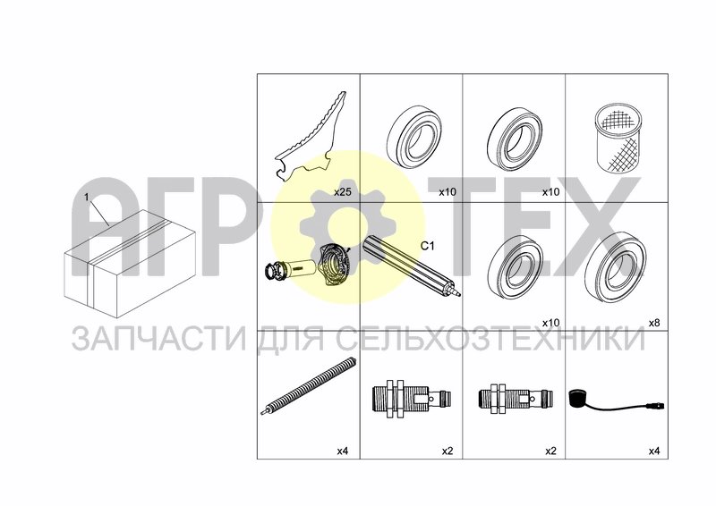 Чертеж GENERAL REFURBISH KIT