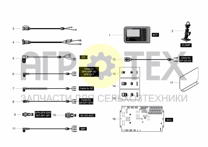 Чертеж ELECTRICAL SYSTEM