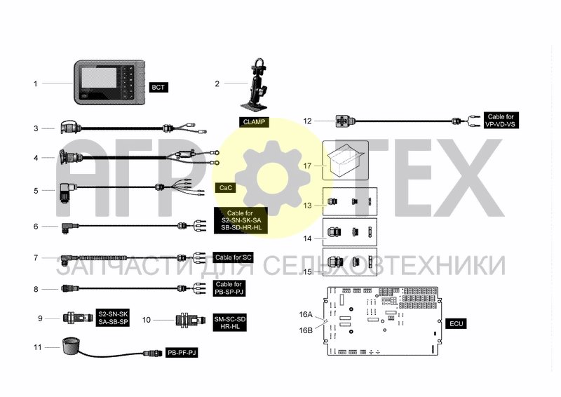 Чертеж ELECTRICAL SYSTEM