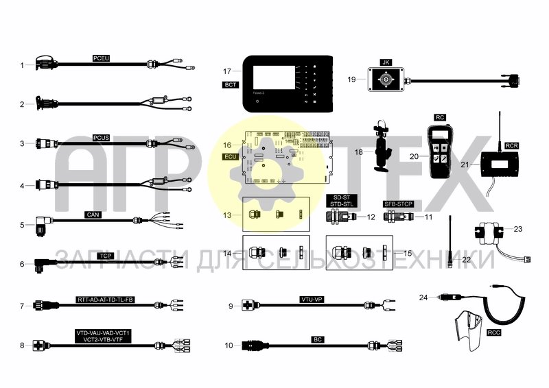 Чертеж ELECTRICAL SYSTEM