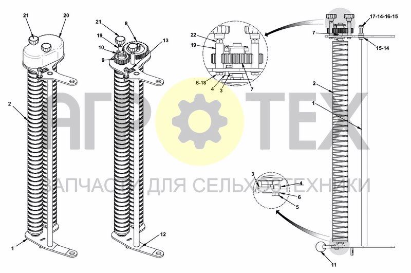 Чертеж REEL SUPPORT