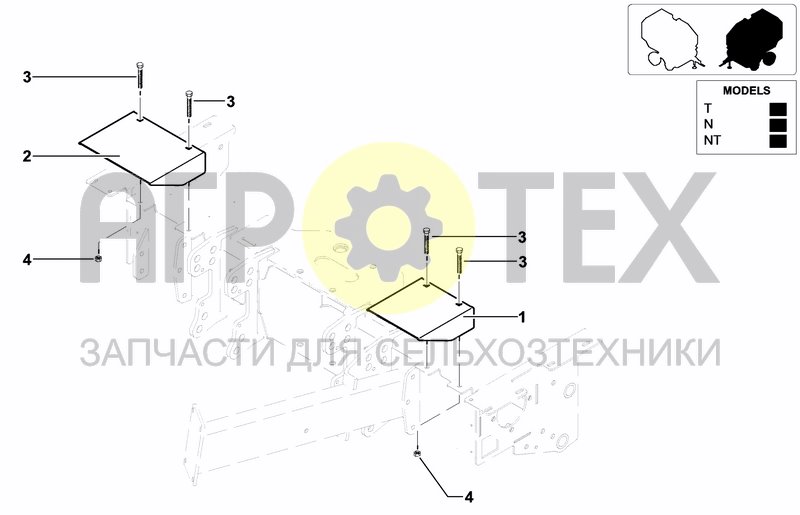 Чертеж MUDGUARDS