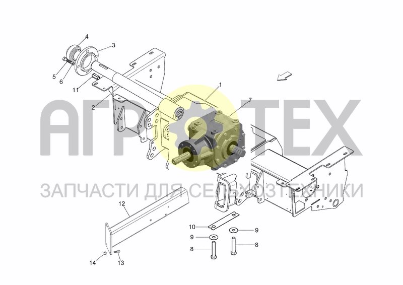 Чертеж CROSS FRAME