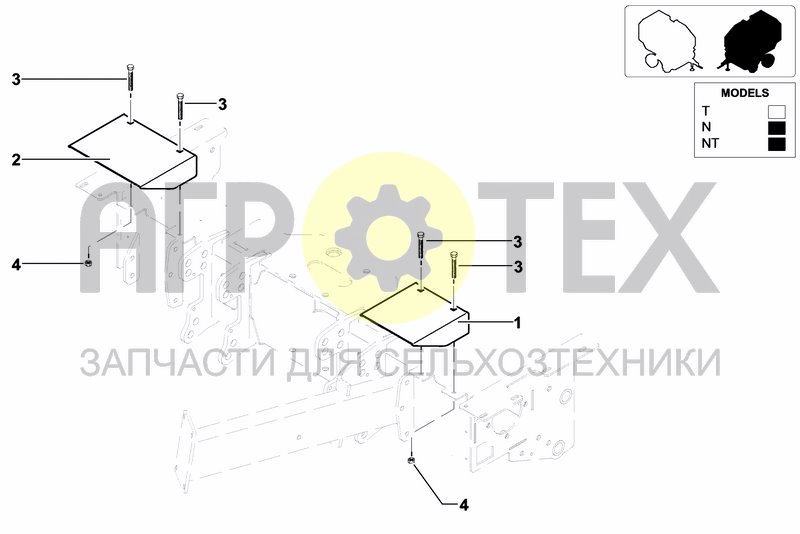 Чертеж MUDGUARD