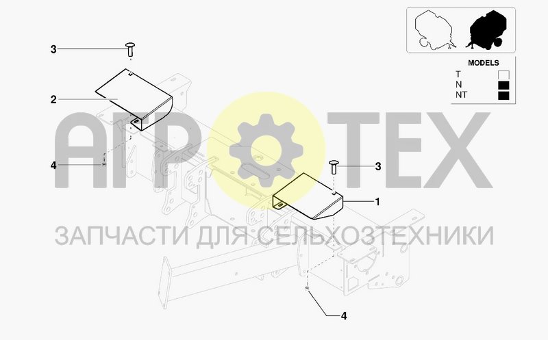 Чертеж MUDGUARD