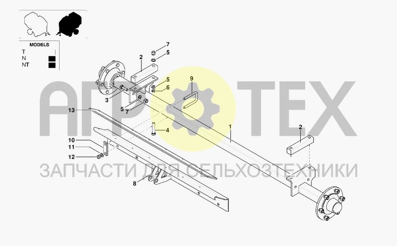 Чертеж AXLE