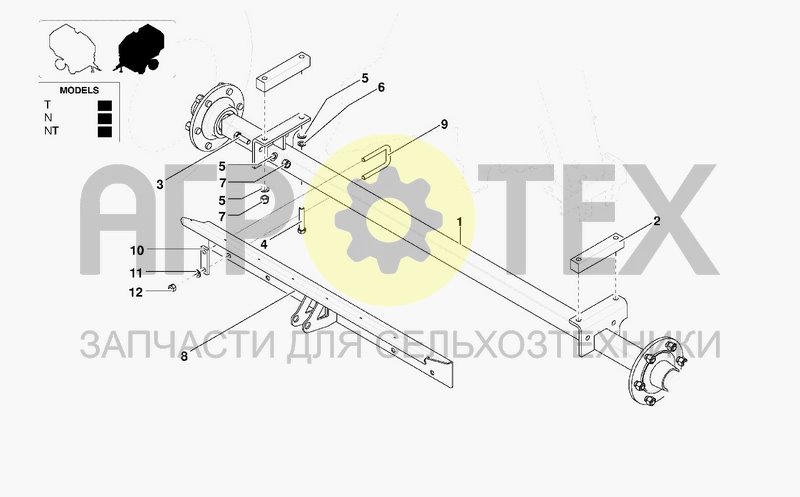 Чертеж AXLE