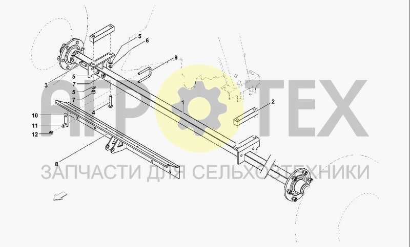 Чертеж AXLE