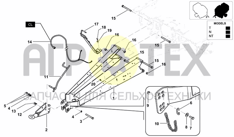 Чертеж DRAWBAR