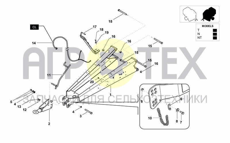 Чертеж DRAWBAR