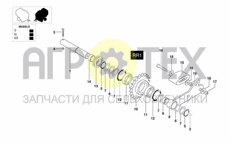 Чертеж TRANSMISSION LEFT HAND SIDE