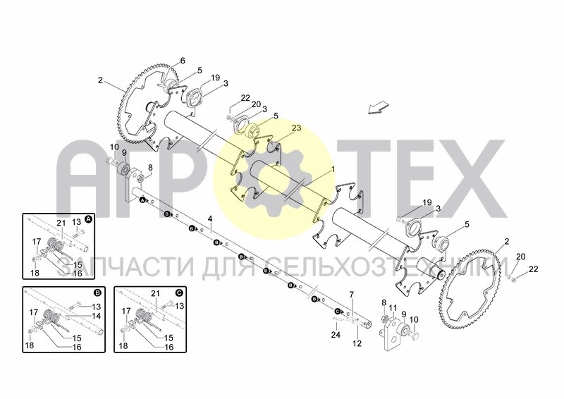 SHAFT (№1 на схеме)