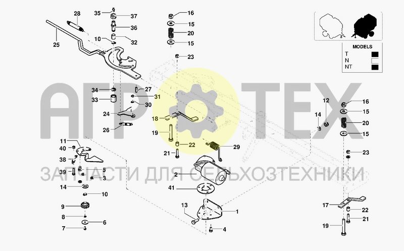 Чертеж TWINE BINDING UNIT