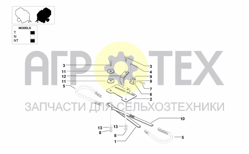 Чертеж TWINE BINDING UNIT