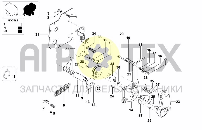 Чертеж NET BINDING UNIT