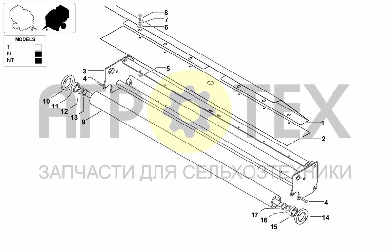 Чертеж NET BINDING UNIT