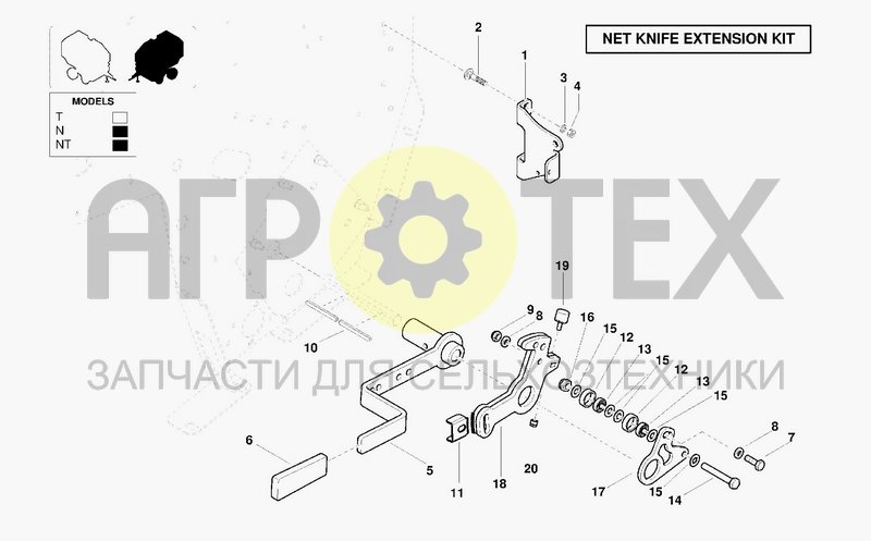 Чертеж NET BINDING UNIT