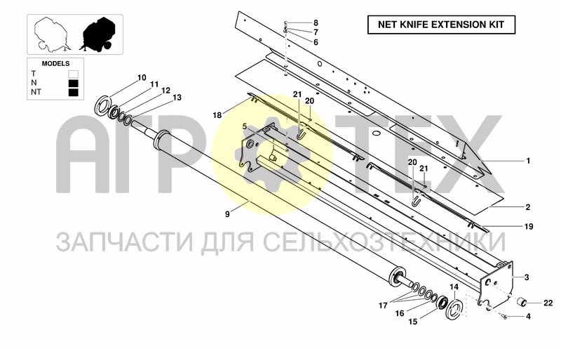 Чертеж NET BINDING UNIT