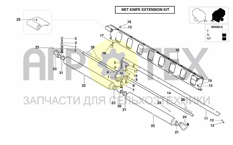 Чертеж NET BINDING UNIT