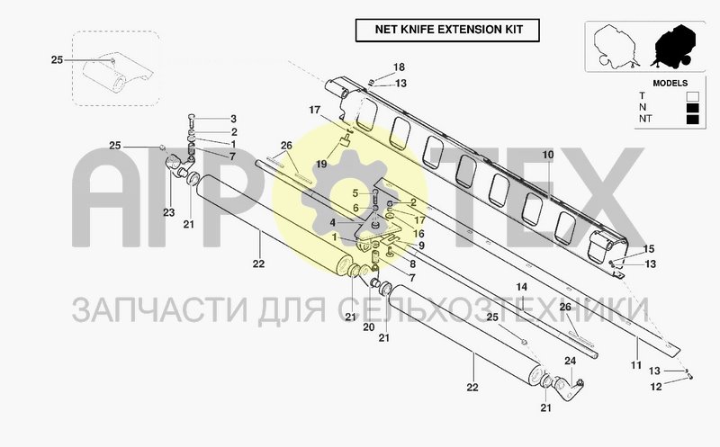 Чертеж NET BINDING UNIT