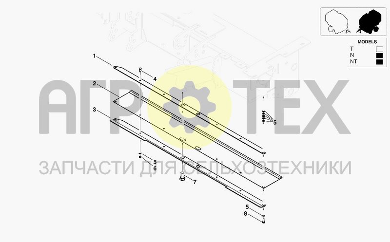 Чертеж TUBE FOR NET EXTENSION & BRUSH