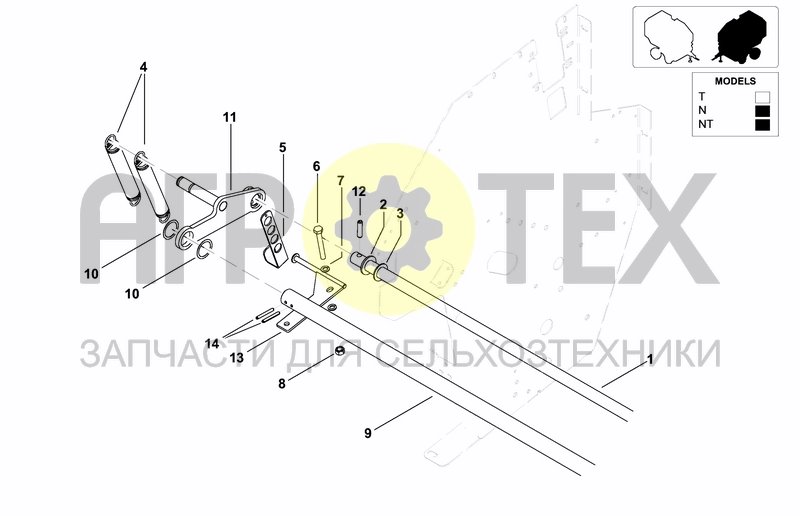 Чертеж BRAKE FOR NET ROLL