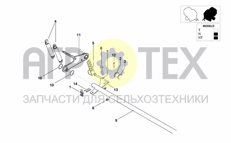 Чертеж BRAKE FOR NET ROLL