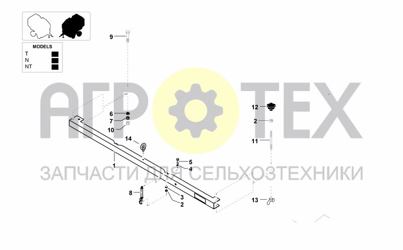 Чертеж BRACKET FOR UNCLOGGING TOOL