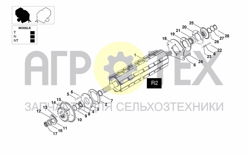 Чертеж ROLLER R2