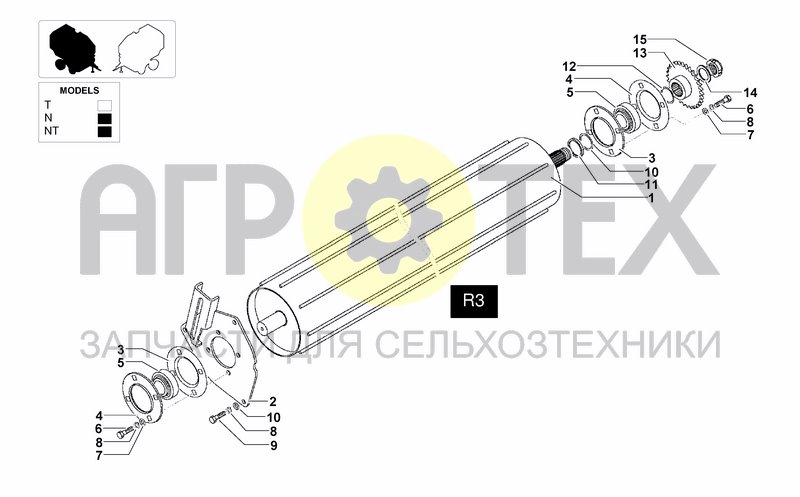 Чертеж ROLLER R3