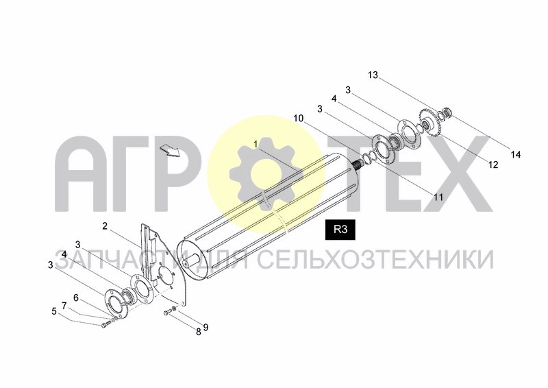 Чертеж ROLLER R3