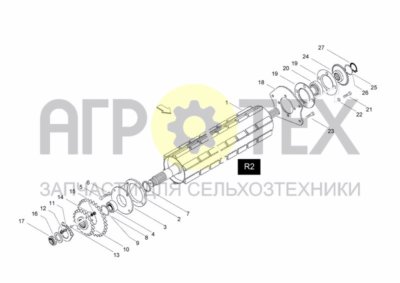 Чертеж ROLLER R2