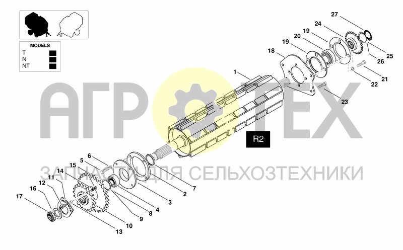 Чертеж ROLLER R2