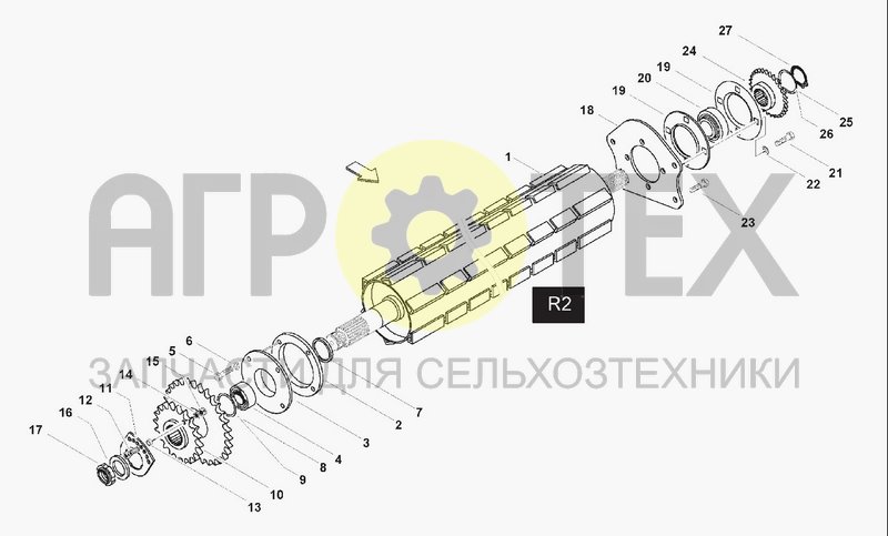 Чертеж ROLLER R2