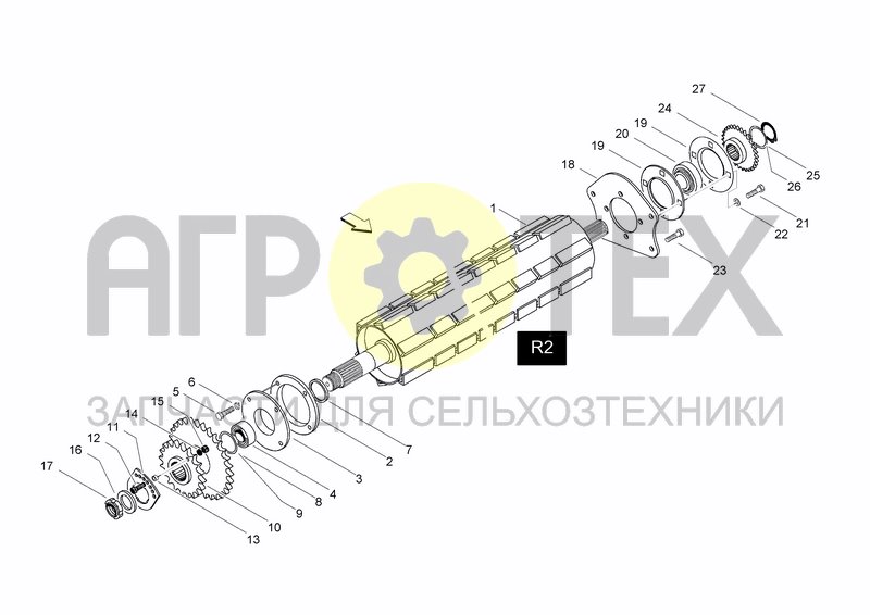 Чертеж ROLLER R2