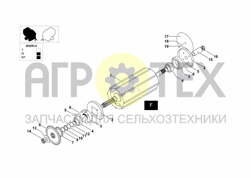 Чертеж ROLLER F